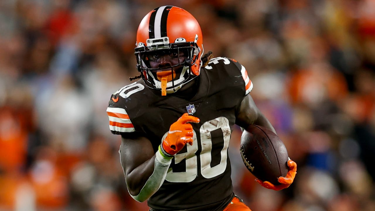 Browns' Kareem Hunt 'blessed' for another chance after traffic stop