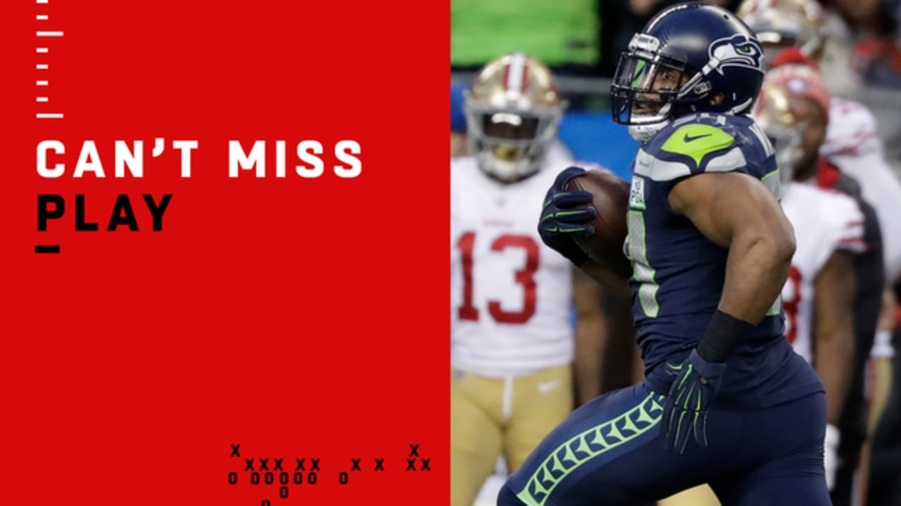 Can't-Miss Play: Seattle Seahawks defensive back Devon Witherspoon nabs  game-changing 97-yard pick-six