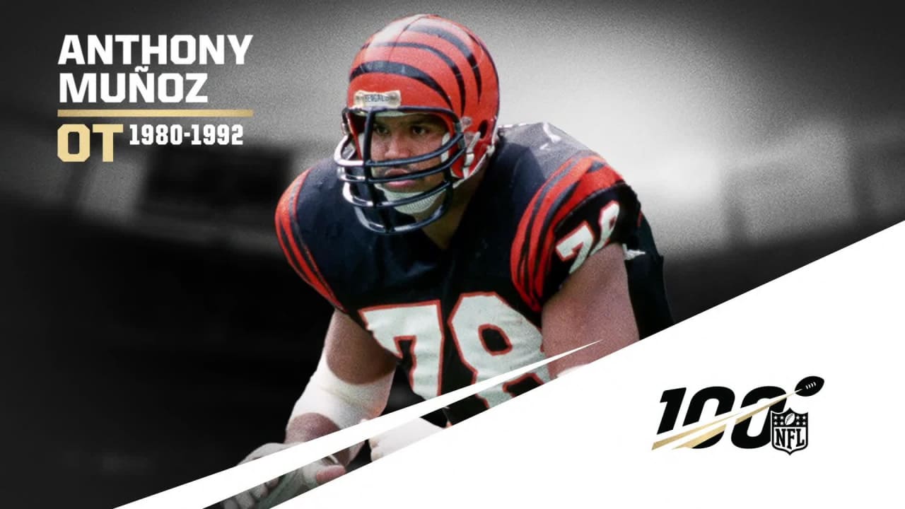 NFL Auction  Legends - Bengals Anthony Munoz Signed Authentic Speed Helmet