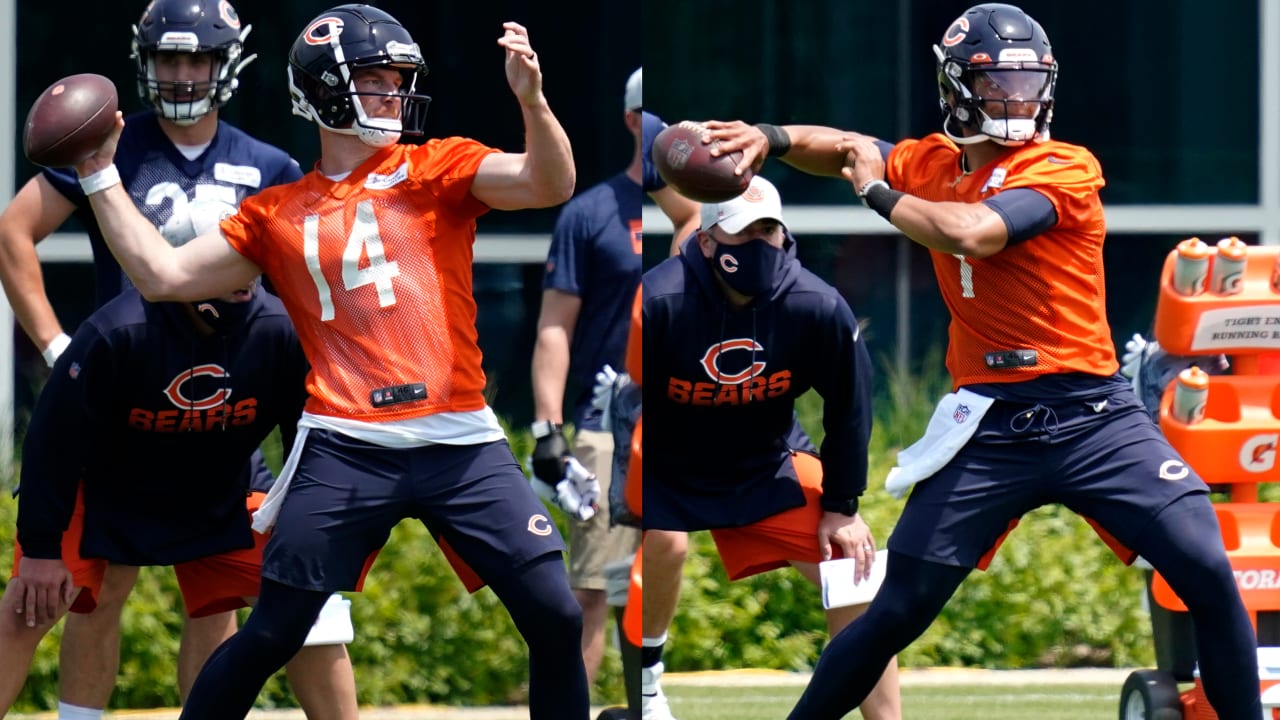 Fields might get chance to start for Bears with Dalton hurt