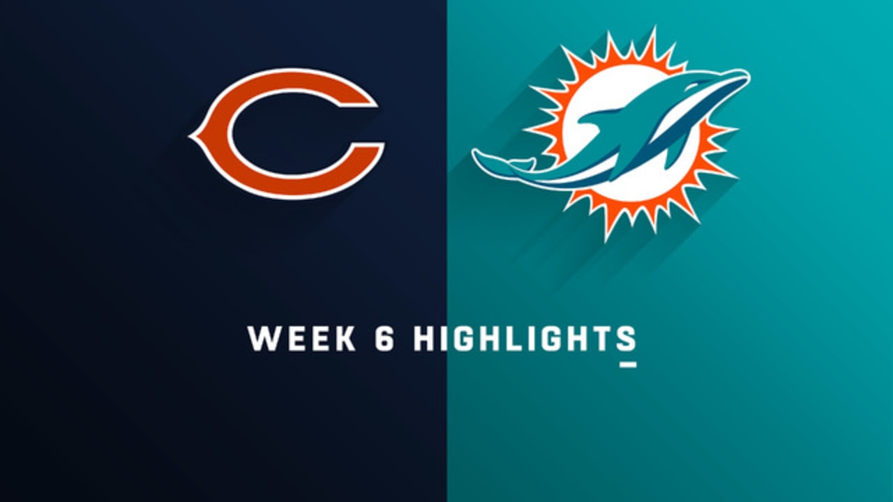 Miami Dolphins vs. Chicago Bears highlights