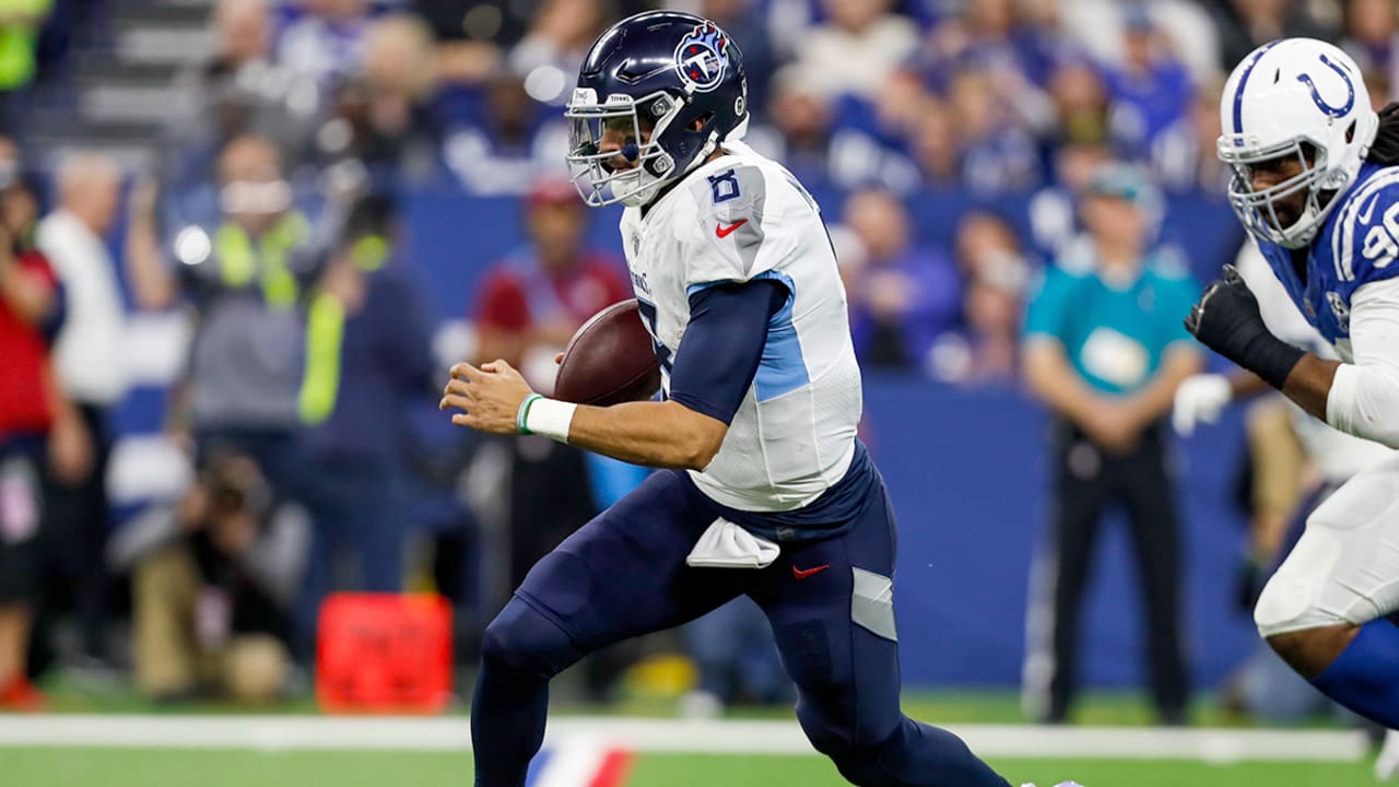 Marcus Mariota injury update: Titans QB (elbow) to miss game vs. Colts