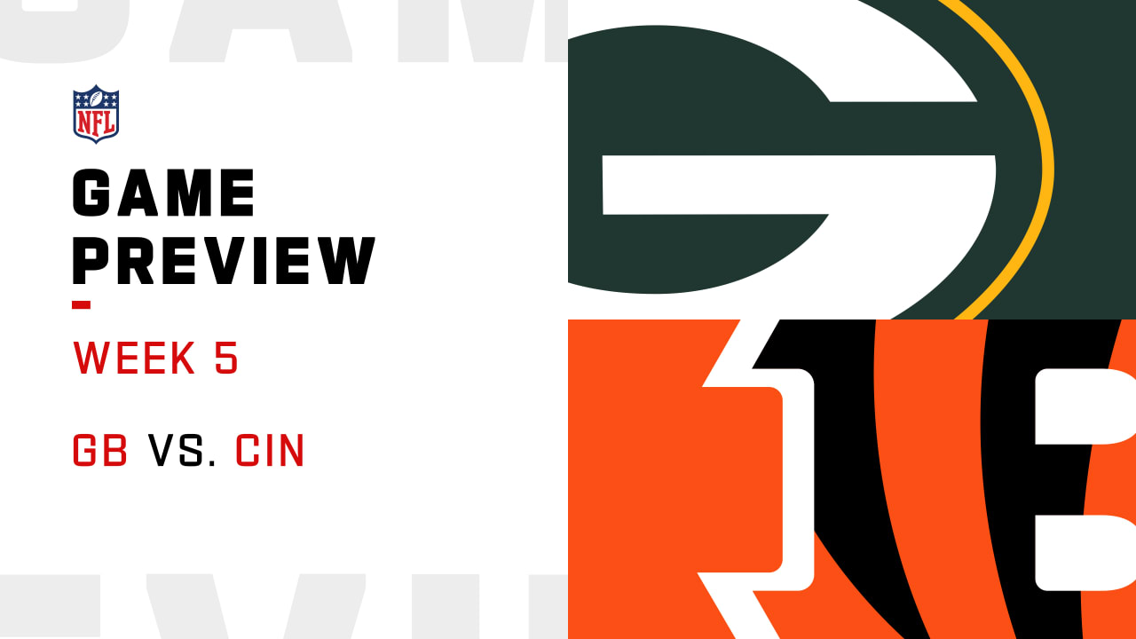 Green Bay Packers vs. Cincinnati Bengals: Week 5 game photos