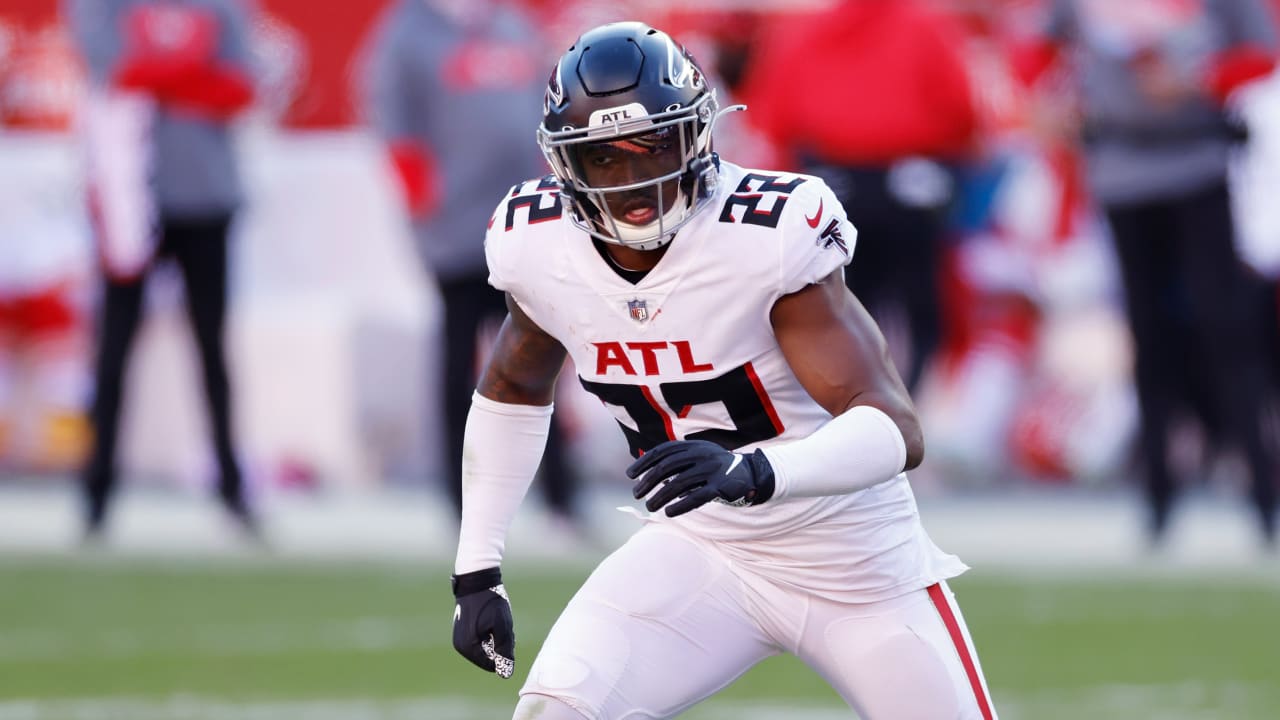 Dallas Cowboys linebacker Keanu Neal's helmet is shown during the