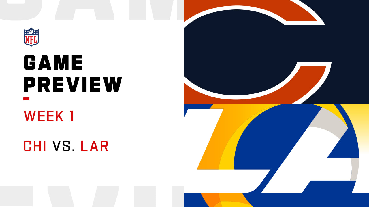 Chicago Bears vs. Los Angeles Rams preview Week 1