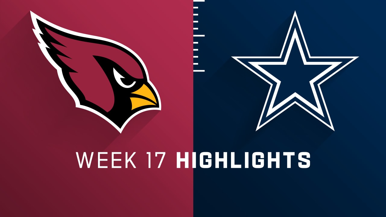 Arizona Cardinals vs. Dallas Cowboys highlights Week 17