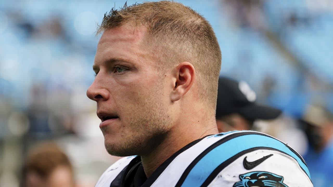 Panthers RB Christian McCaffrey (hamstring) expected to miss a few weeks