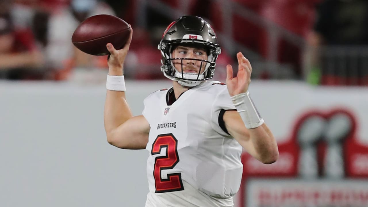 Bucs rookie QB Kyle Trask inactive again, completing his 'redshirt' season