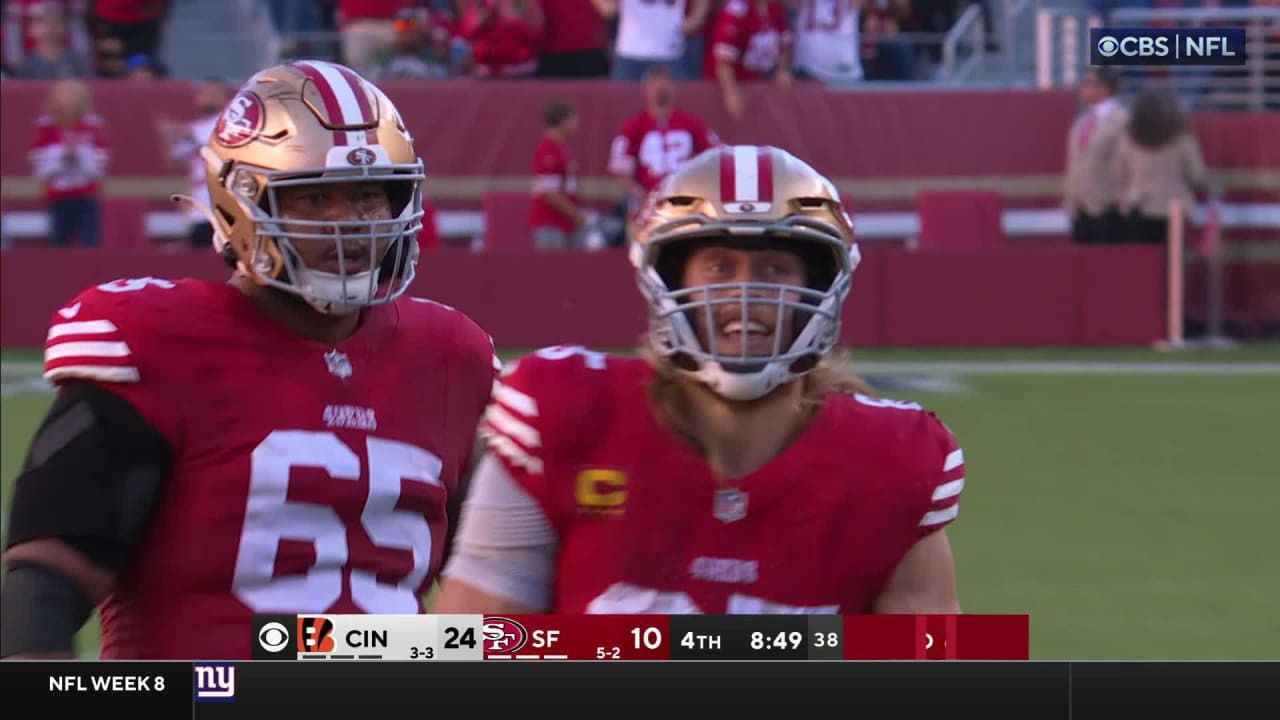 San Francisco 49ers' Top Plays Vs. Cincinnati Bengals | Week 8