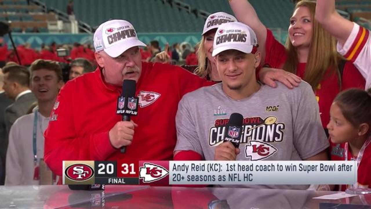 Patrick Mahomes describes Andy Reid as super cool uncle