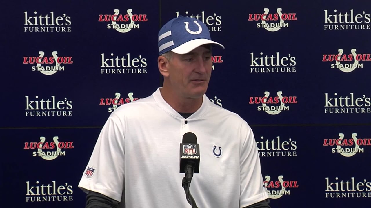 Colts postgame press conference