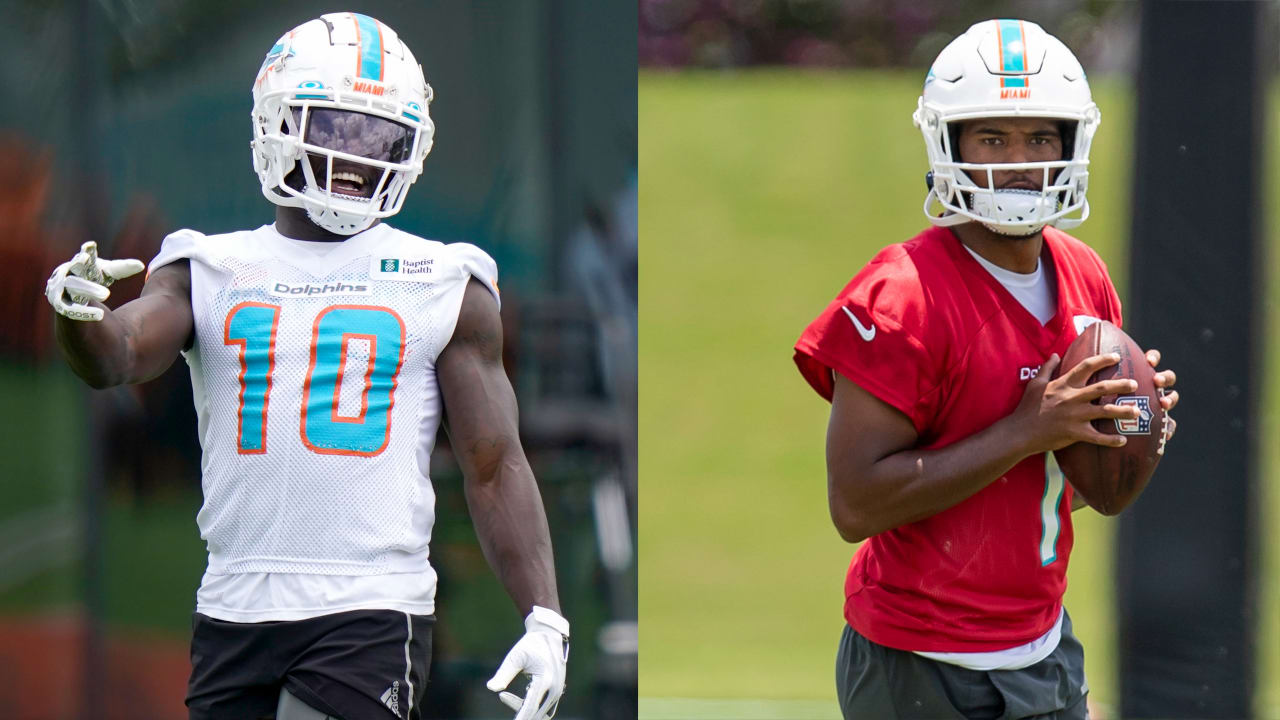 Dolphins WR Tyreek Hill, QB Tua Tagovailoa believe their offensive  chemistry will be 'on point