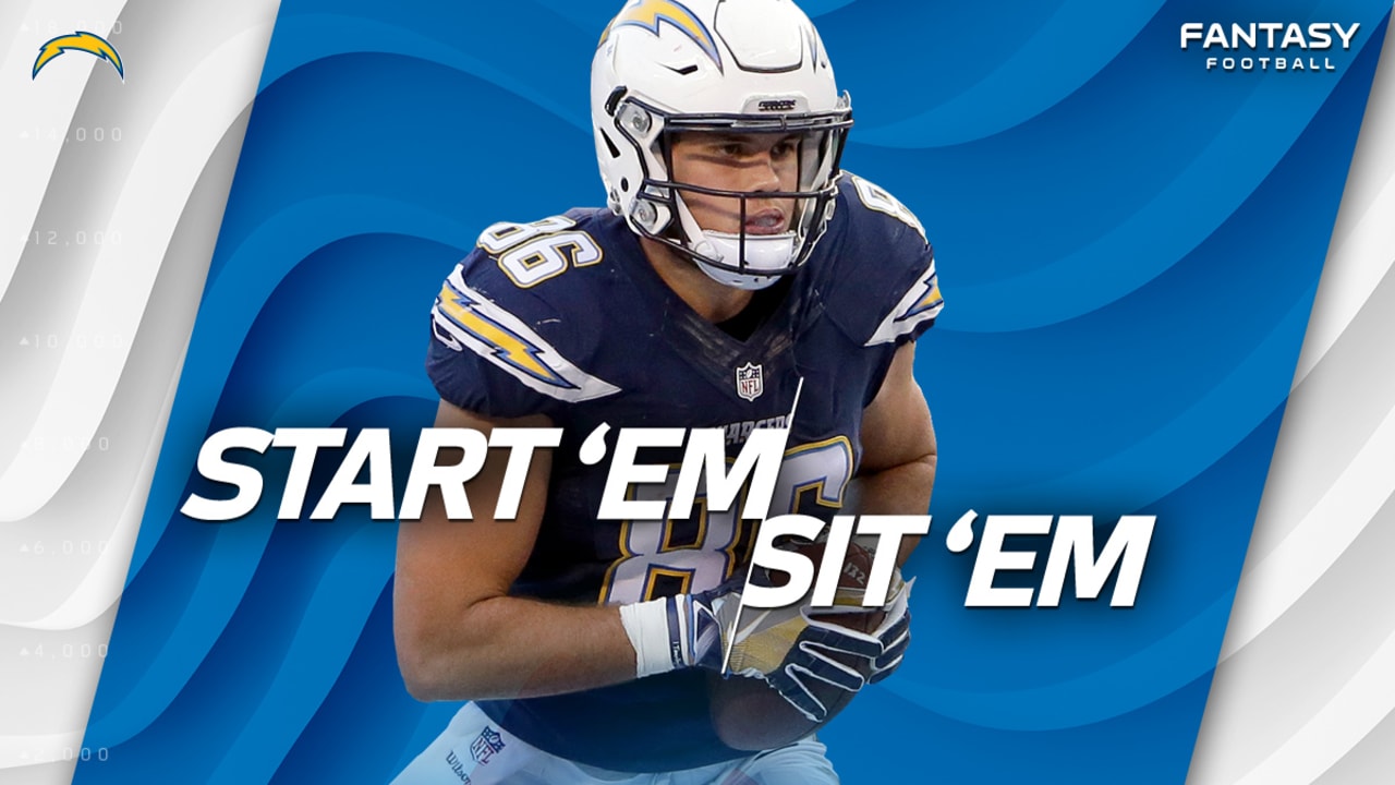 Start 'Em, Sit 'Em Week 5 Tight ends