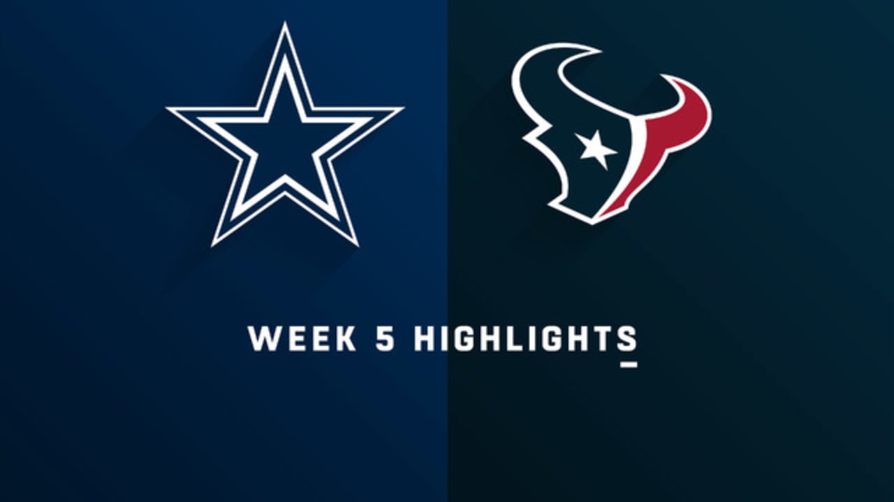 Cowboys vs. Texans highlights