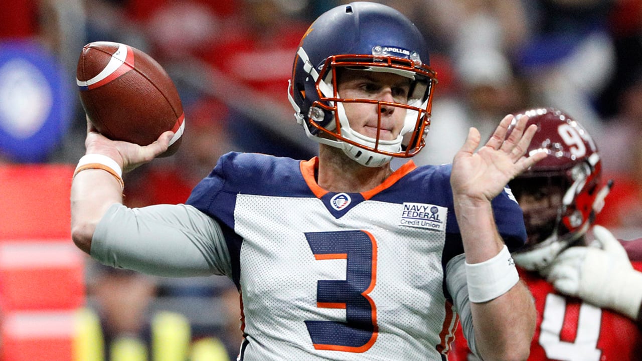 Former Panthers QB Garrett Gilbert selected by AAF's Orlando Apollos