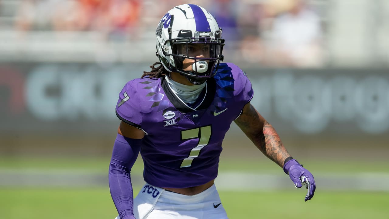 Raiders trade up to select TCU safety Trevon Moehrig