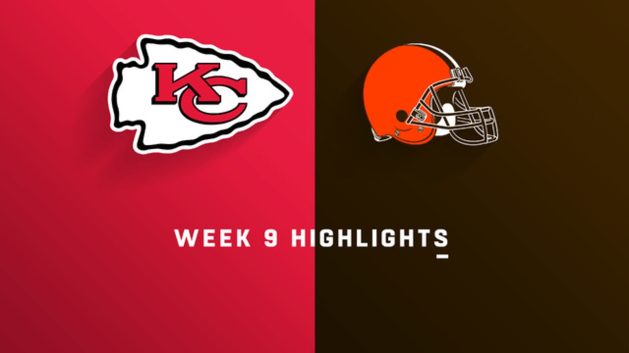 Chiefs vs. Browns highlights Week 9