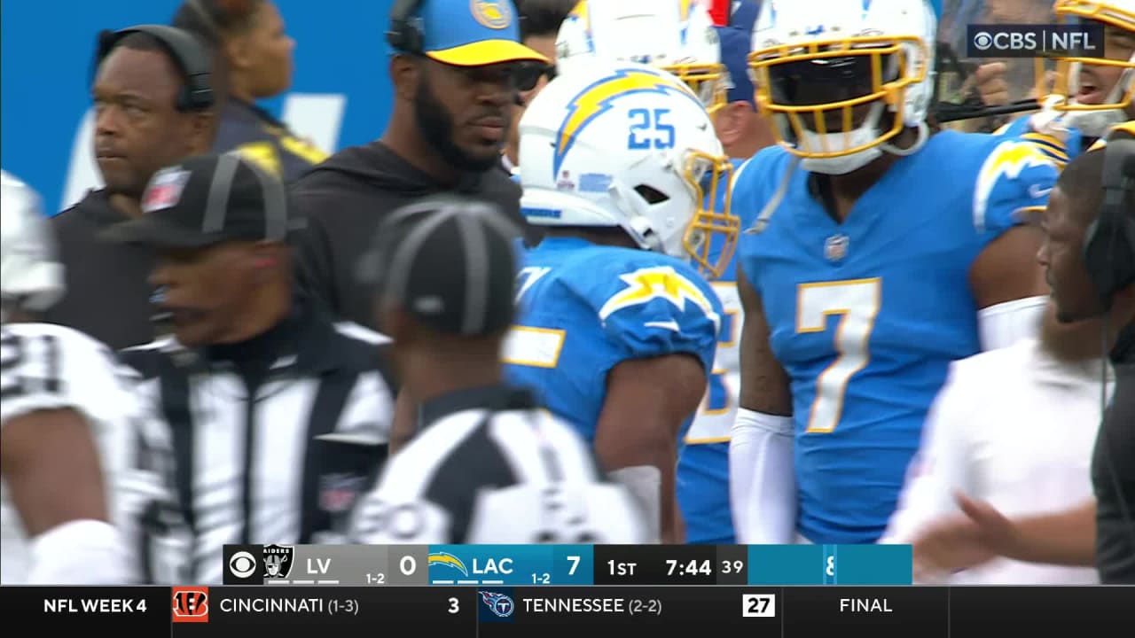 NFL: Chargers' Donald Parham appears unconscious during TNF