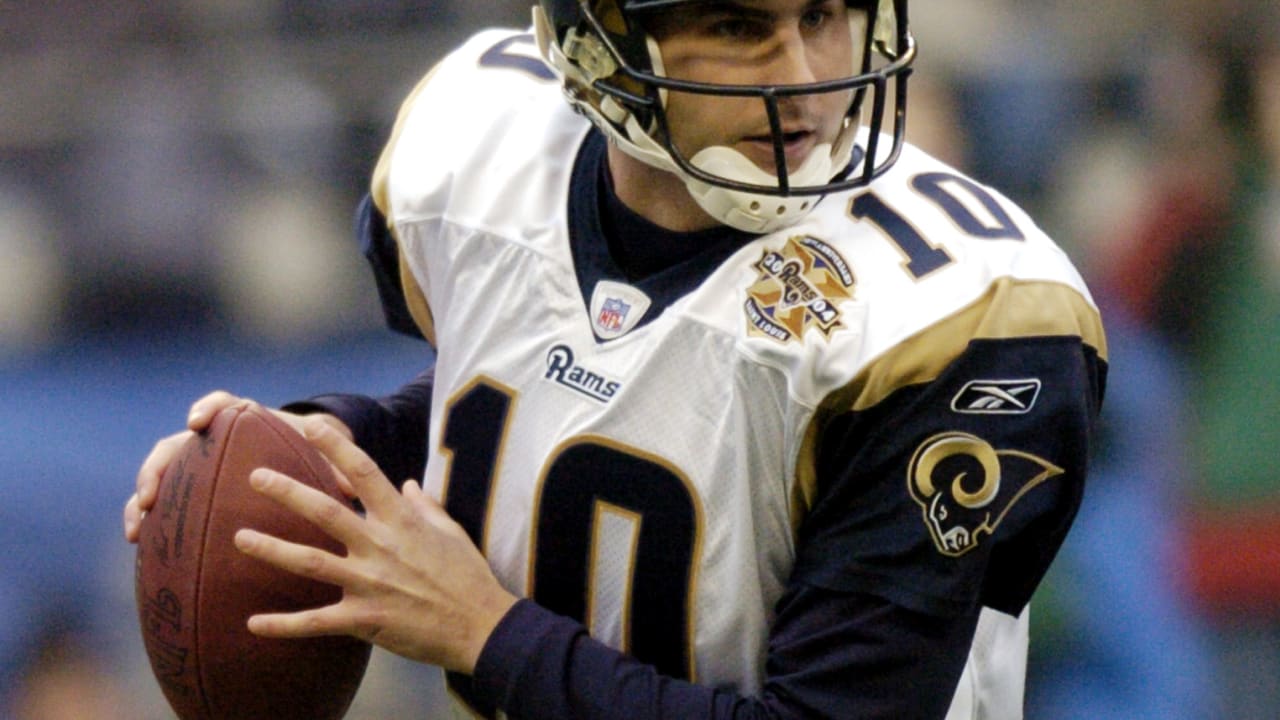 Marc Bulger 2004 Reflections Focus on the Future Jerseys Gold #FB St Louis  Rams