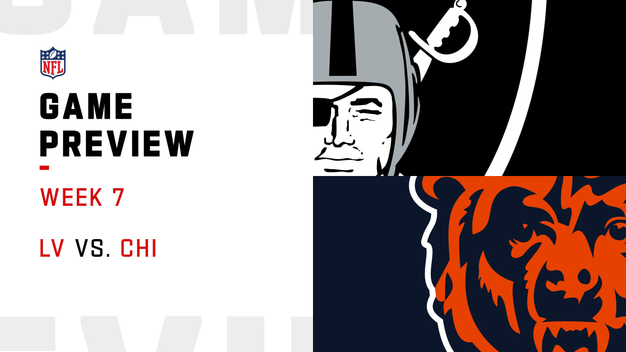 Las Vegas Raiders vs. Chicago Bears preview Week 7