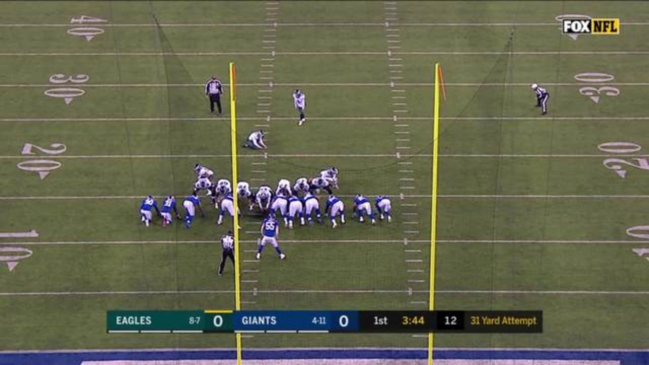 Jake Elliot hits 31yard FG
