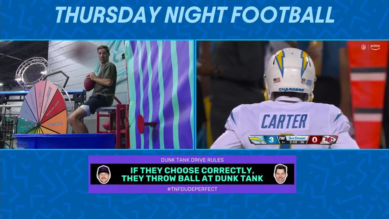 tnf with dude perfect schedule