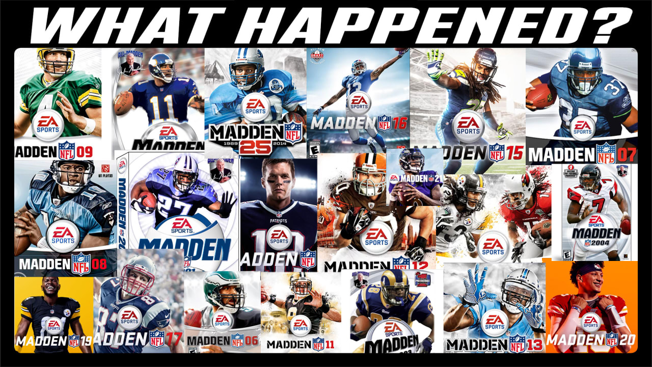 All Madden NFL cover athletes since 2000