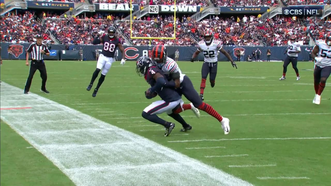 Texans' Phillip Dorsett walks through big catch vs. Rams