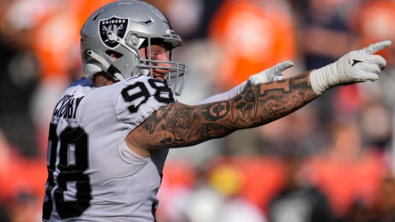 Las Vegas Raiders defensive end Maxx Crosby's best plays