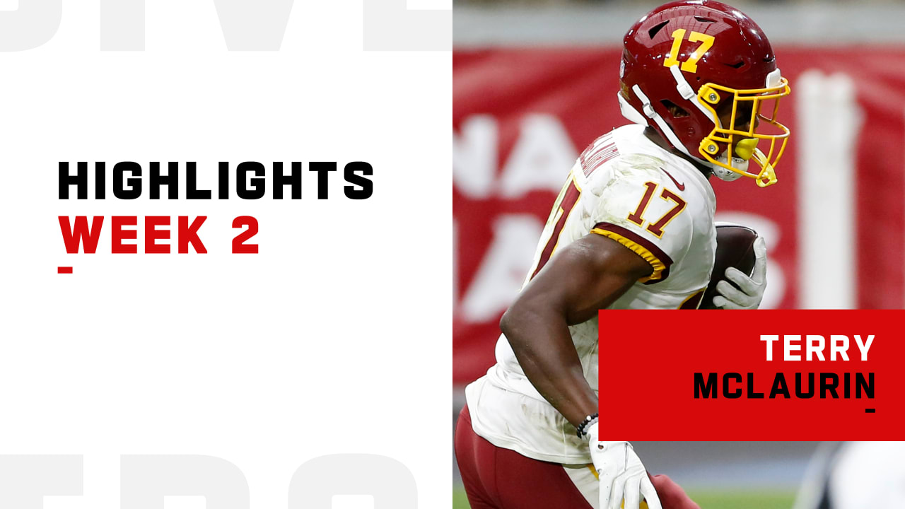 Every catch from Washington Football Team wide receiver Terry McLaurin
