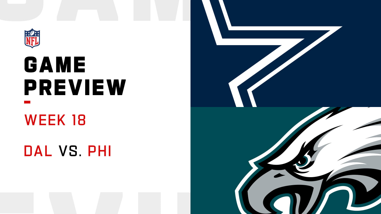 Dallas Cowboys vs Philadelphia Eagles: Week 18 Saturday: Live NFL