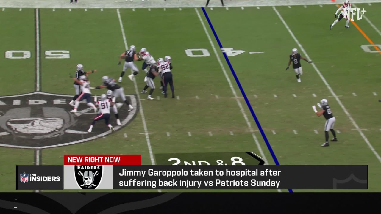 Raiders inews: Unclear if Jimmy Garoppolo plays at Detroit on