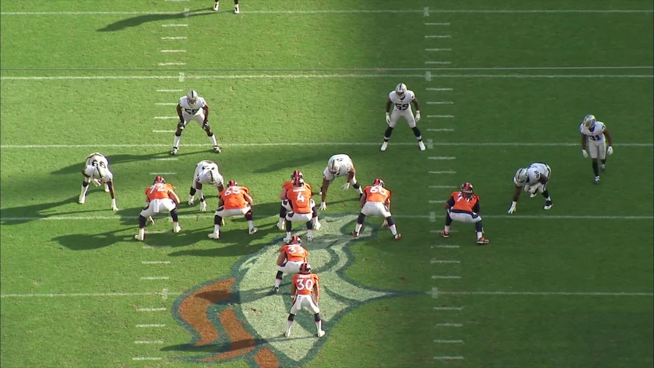 All-22: Raiders Broncos play 1