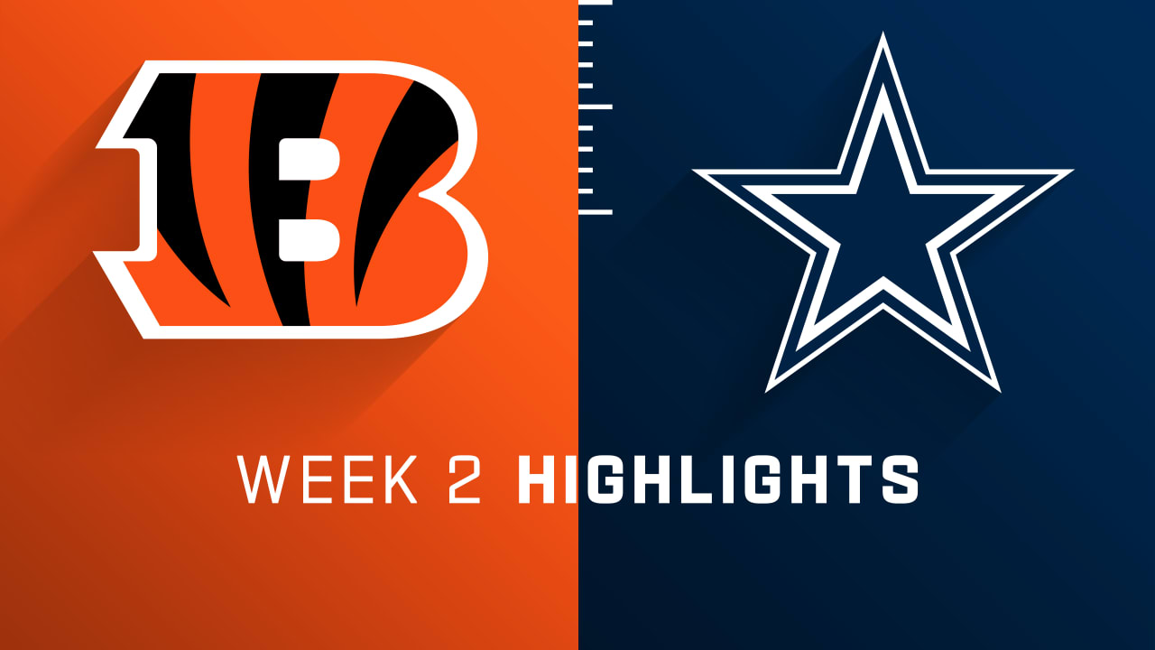 Cincinnati Bengals vs. Dallas Cowboys highlights Week 2
