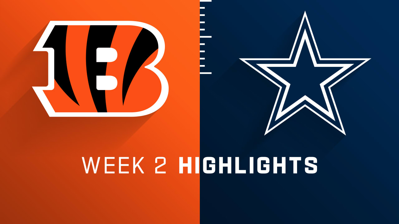 Cowboys vs Bengals Highlights