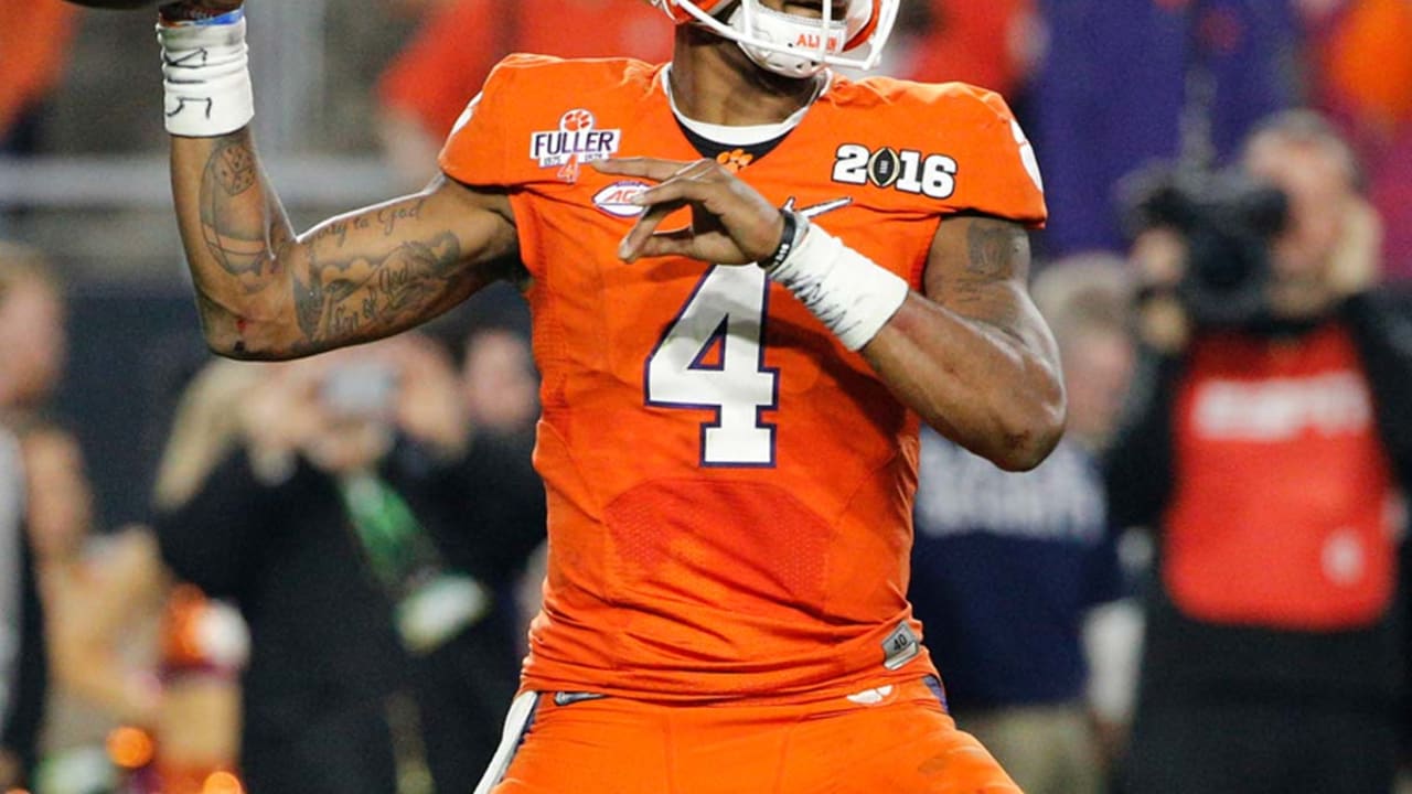 deshaun watson college jersey