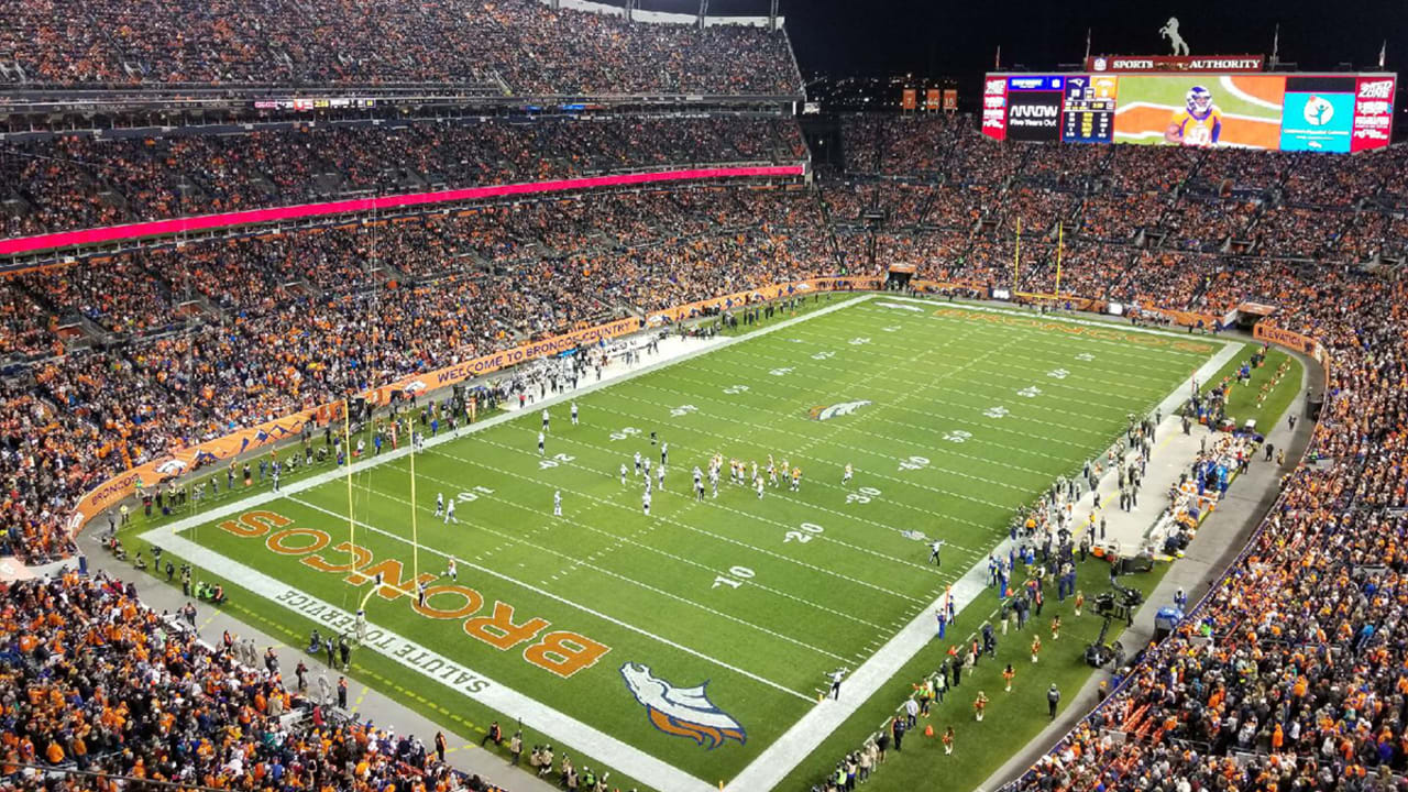 Sports Authority at Mile High Stadium stands alone