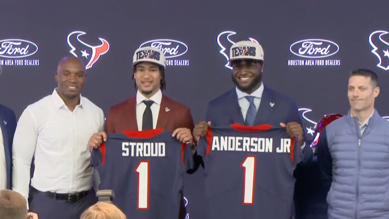 Houston Texans quarterback C.J. Stroud and EDGE Will Anderson