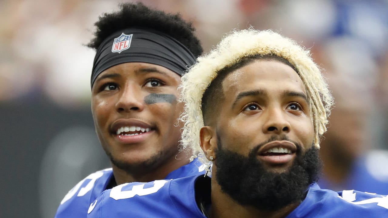 Saquon Barkley Planning To Rehab With Odell Beckham During Offseason