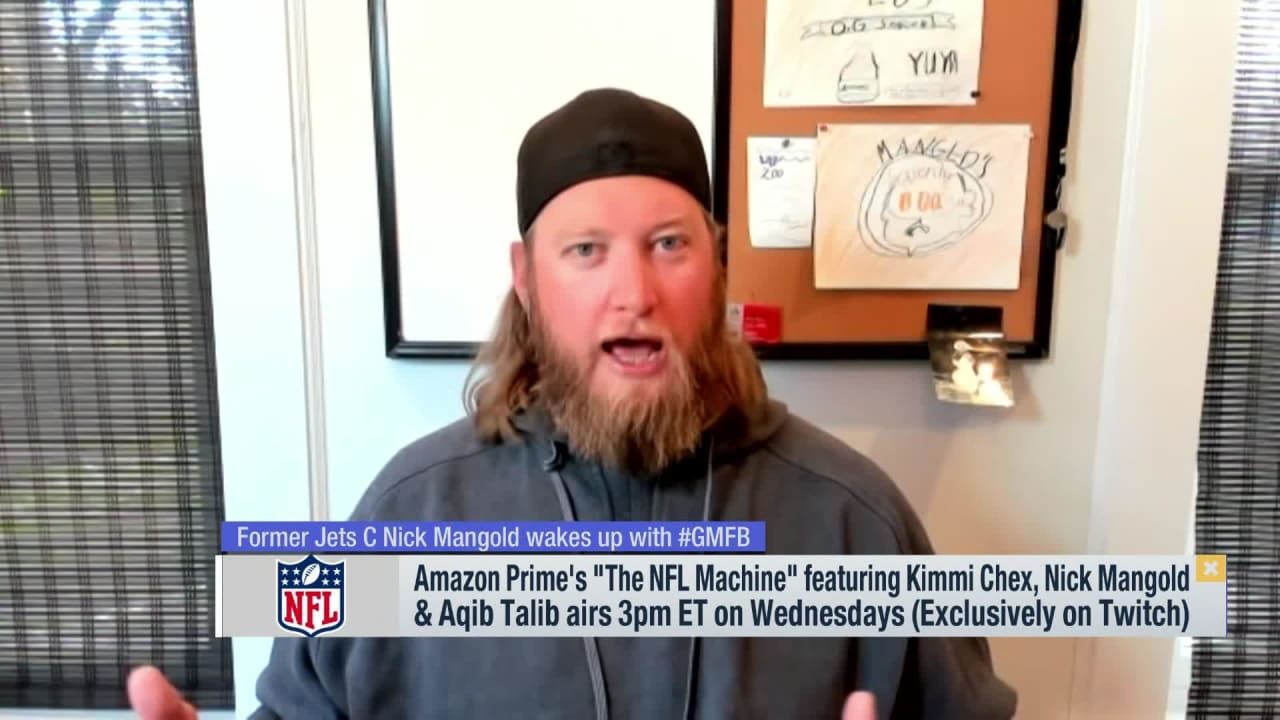 Nick Mangold appears as a guest host on 'Good Morning Football' (Video)