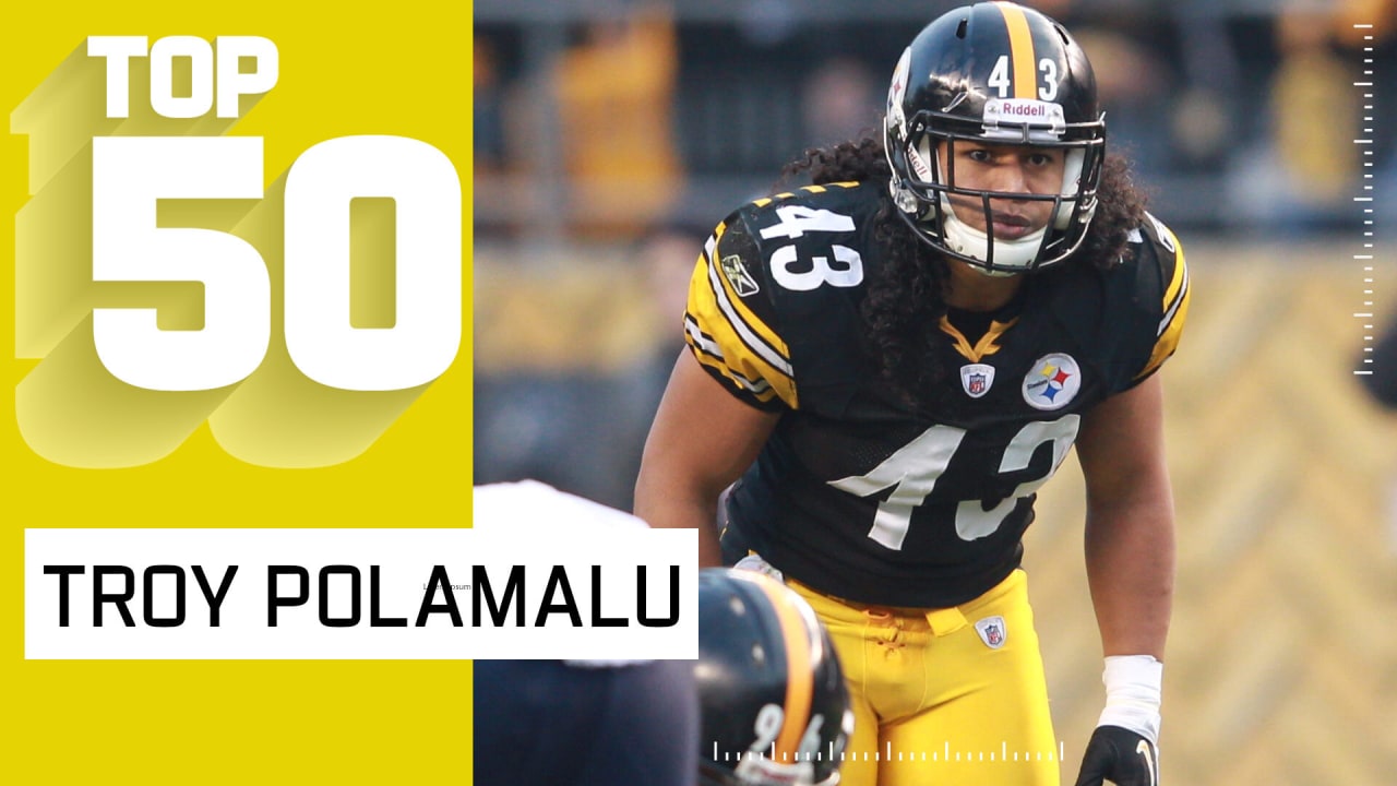 Hall of Fame safety Troy Polamalu's Top 50 plays