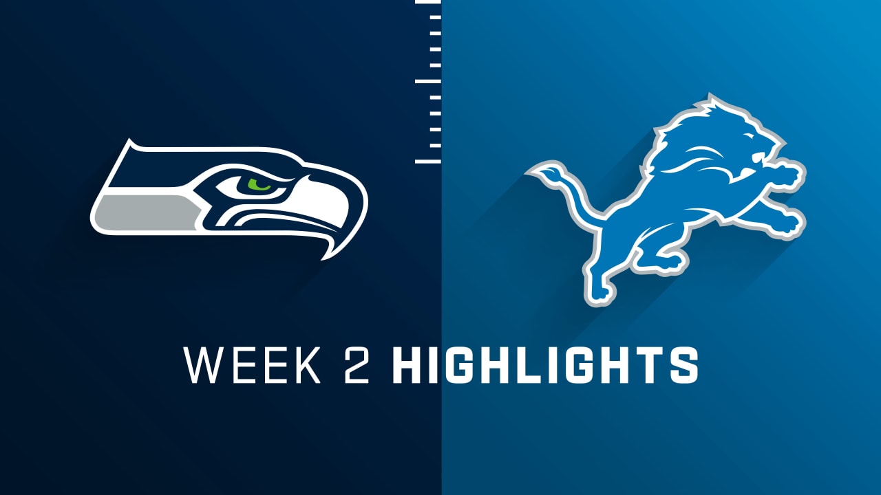 Seattle Seahawks vs. Detroit Lions highlights