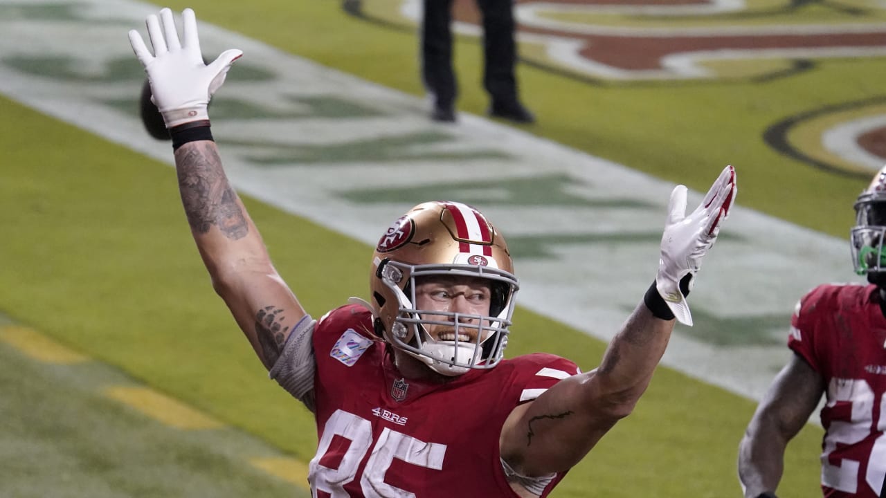 George Kittle San Francisco 49ers Tight End v Cleveland Browns 2019 Images