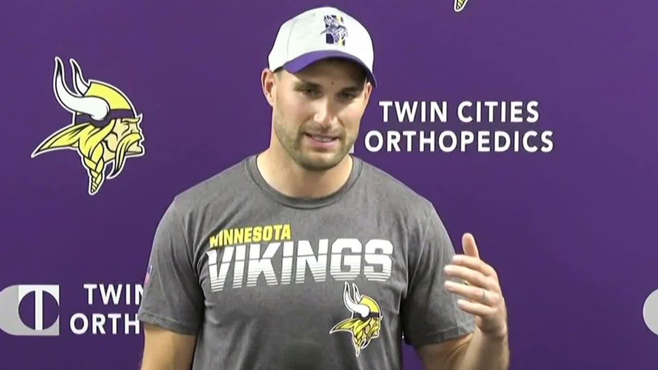 Vikings QB Kirk Cousins insists he 'can't afford' to miss one rep this  training camp – Twin Cities