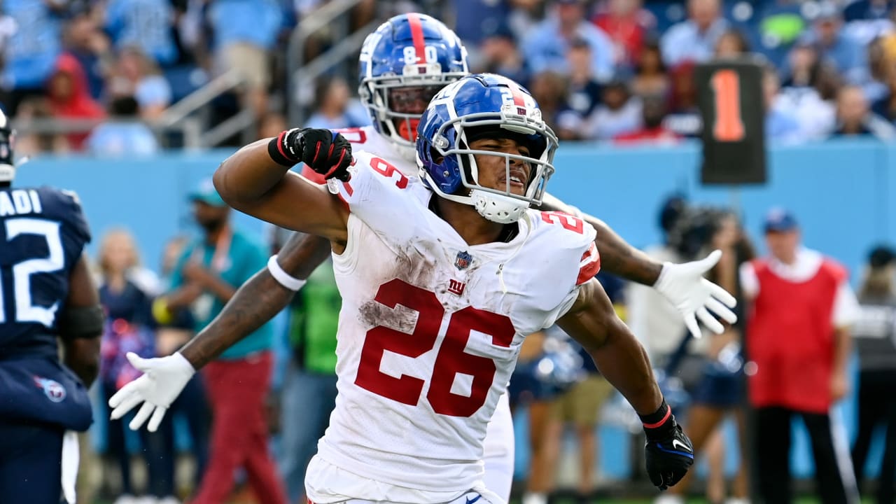 New York Giants running back Saquon Barkley's best plays vs. Titans