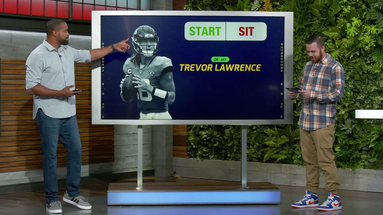 Trevor Lawrence fantasy advice: Start or sit the Jaguars QB in Week 3  fantasy football leagues - DraftKings Network