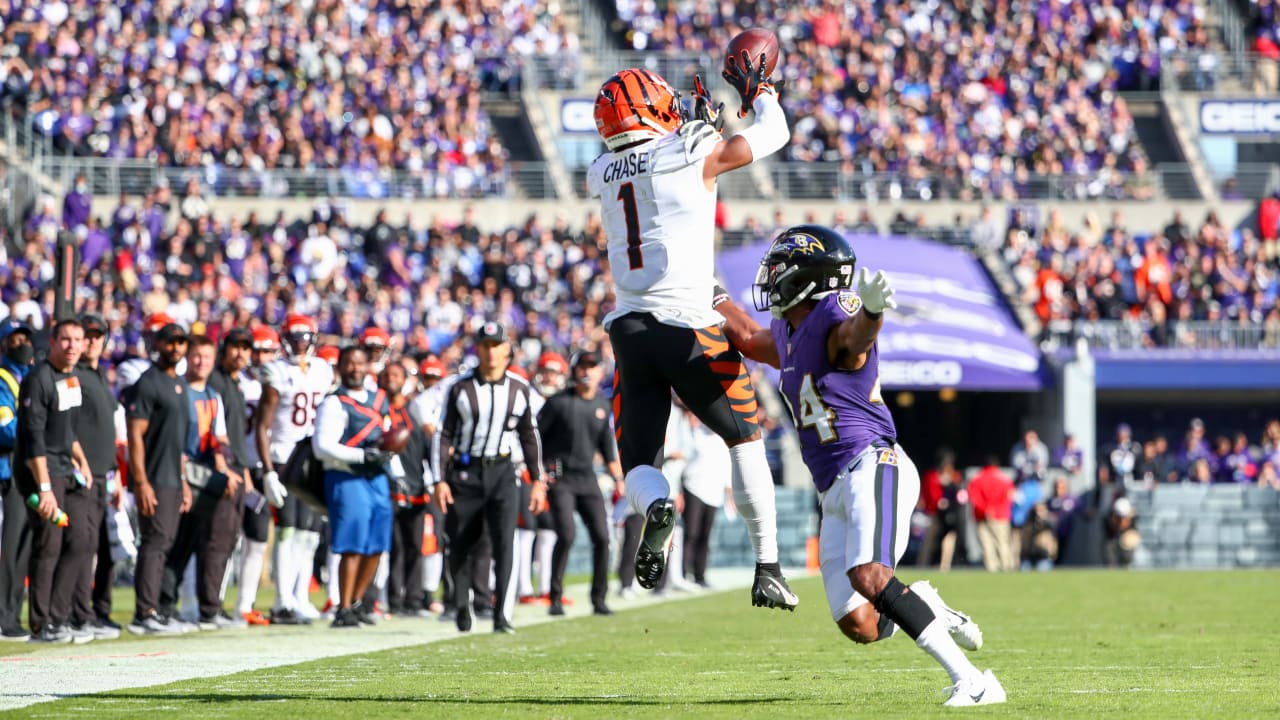 Cincinnati Bengals wide receiver Ja'Marr Chase is the No. 1 deep threat