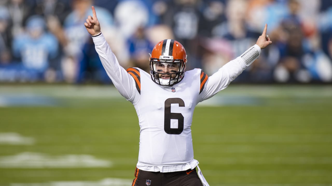 Cleveland Browns 41-35 Tennessee Titans: Baker Mayfield throws