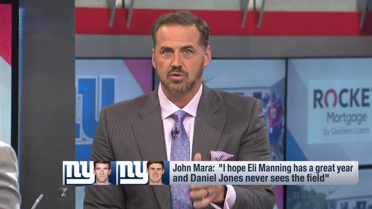 Nfl Networks Shaun Ohara New York Giants Quarterback Eli Mannings Having A Great Camp And No