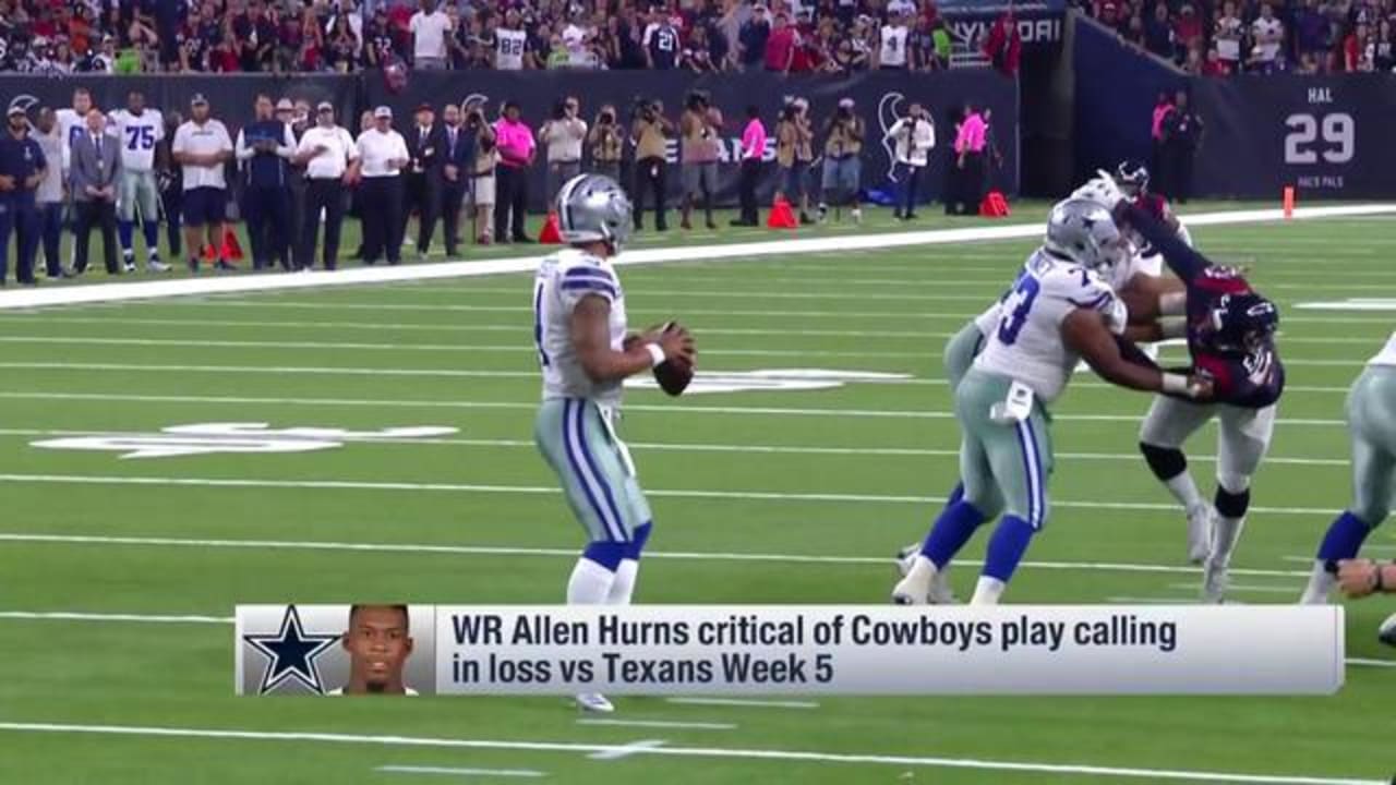 Dallas Cowboys wide receiver Allen Hurns critical of Cowboys' play calling